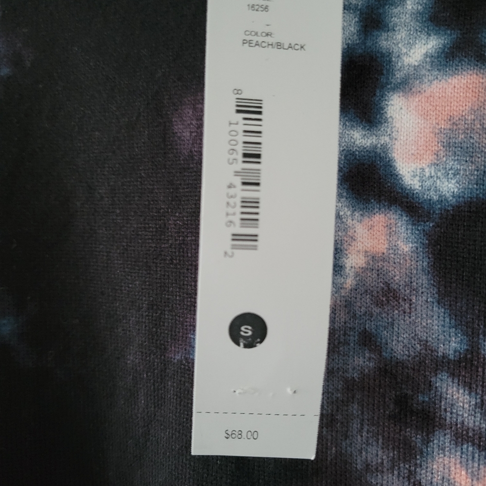 AQUA Tie Dye Crew Neck Long Sleeves Hooded Sweatshirts NWT - Picture 7 of 7